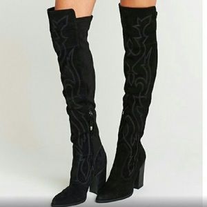 Dolce Vita Conner knee high western boot
